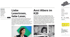 Desktop Screenshot of kunstsammlung.de