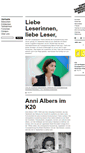 Mobile Screenshot of kunstsammlung.de